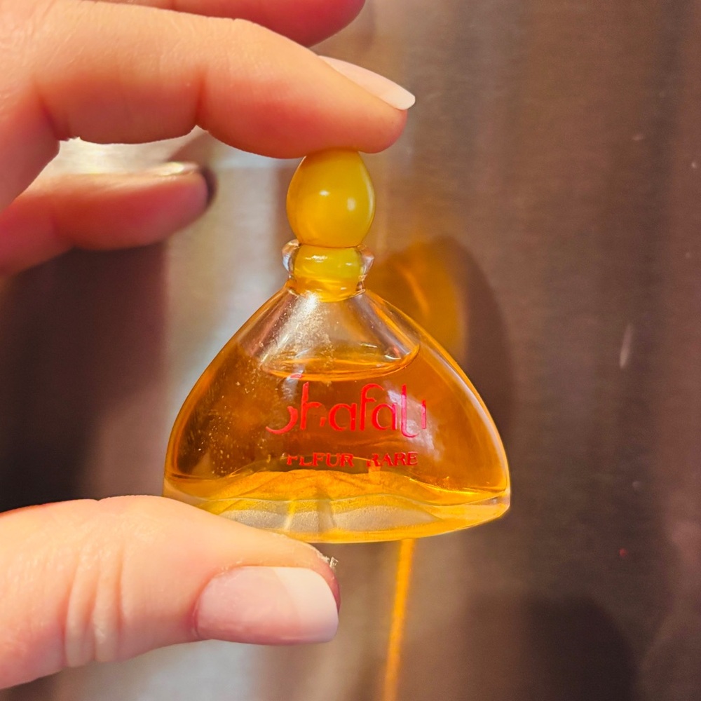 Vintage Shafali Mini Perfume Bottle Parfum Miniature Collectible